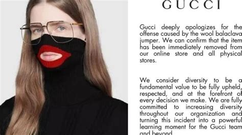 gucci blackfase|Gucci controversy.